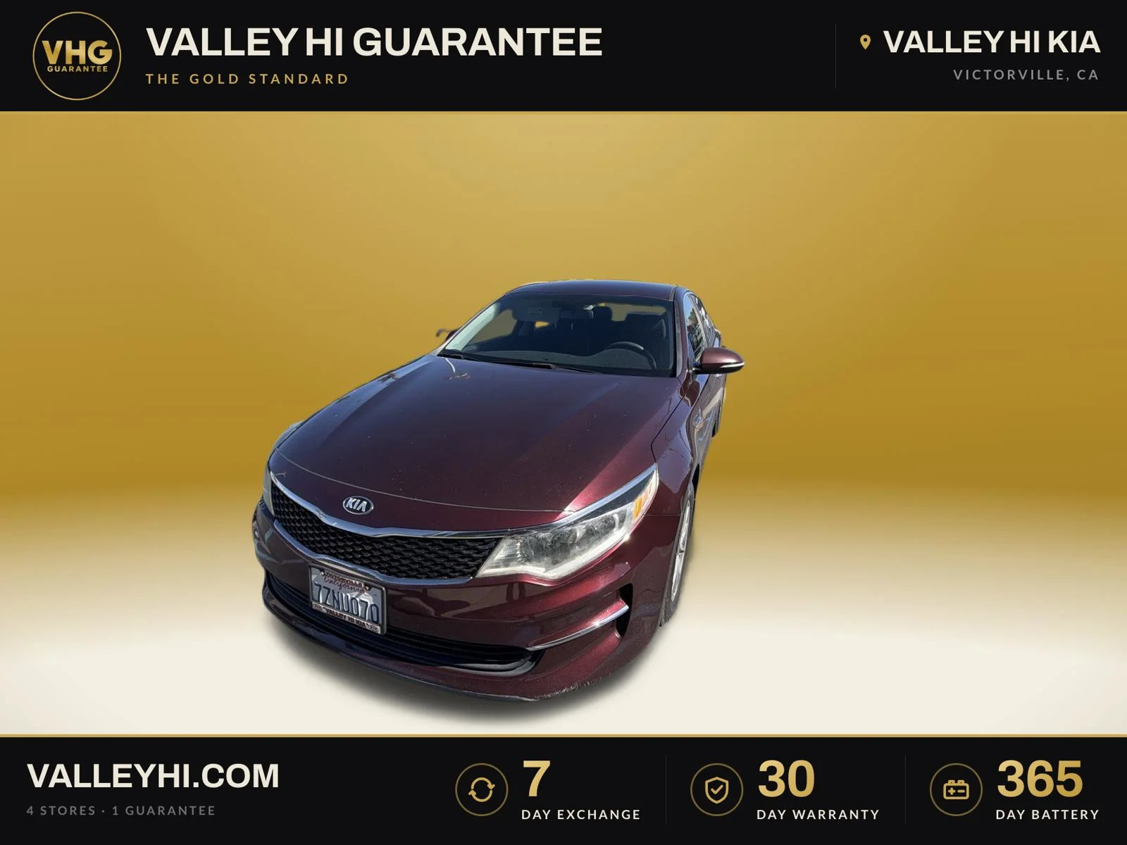Used 2017 Sangria Kia LX image 1