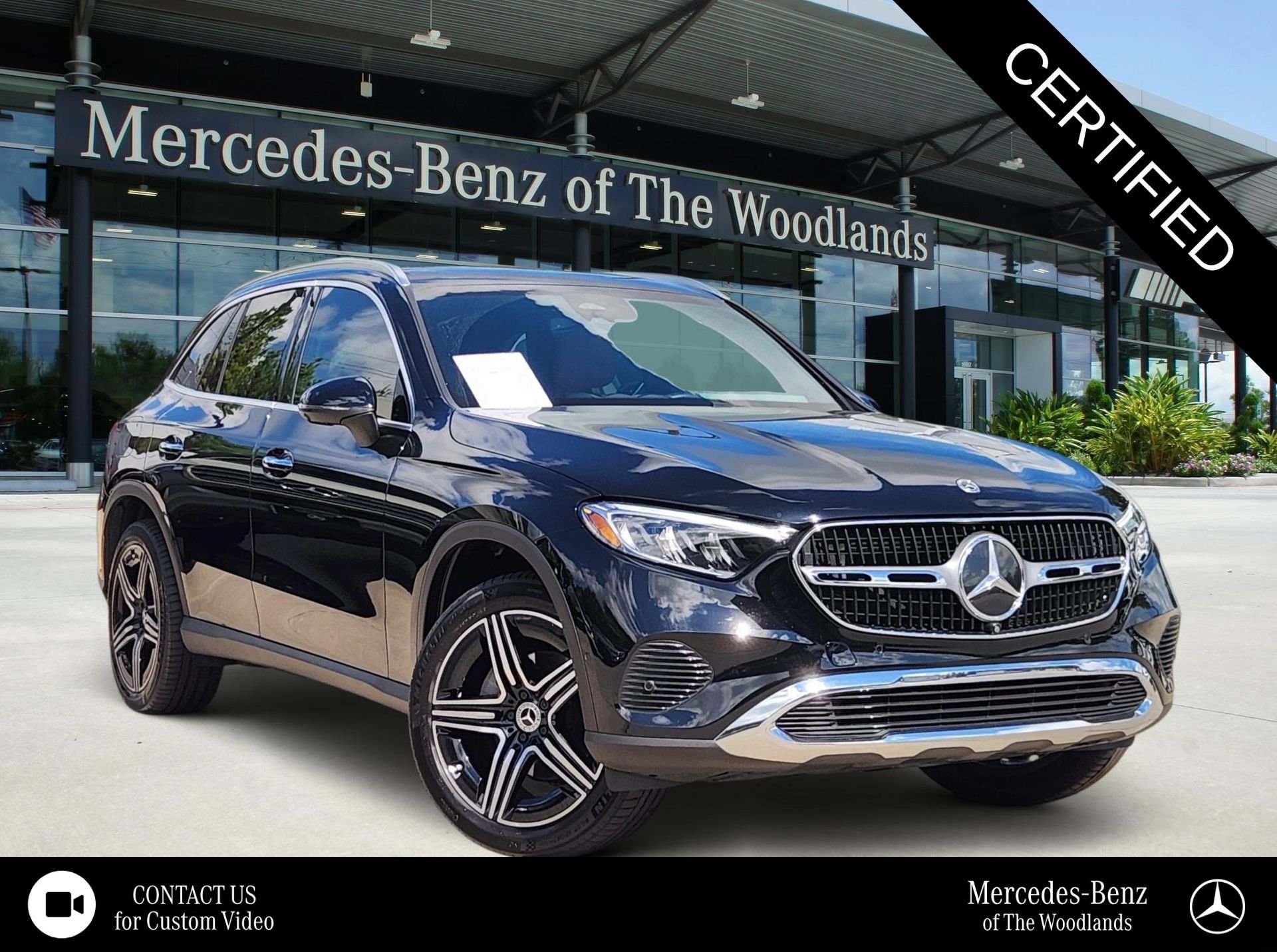 Certified Used 2026 Black Mercedes-Benz GLC 300 image 1