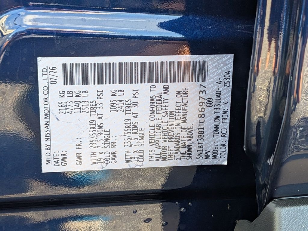 New 2026 Deep Ocean Blue Pearl Nissan Dark Armor™ image 32