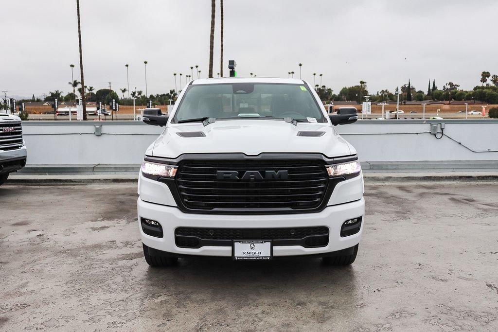 New 2026 Bright White Clearcoat Ram Laramie image 3