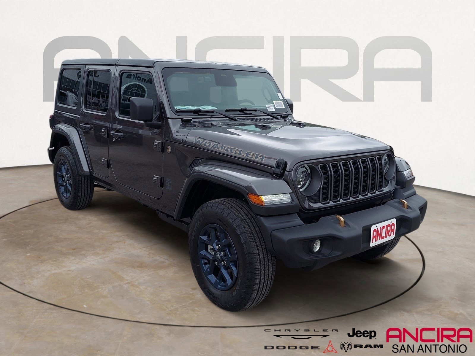 New 2026 Granite Crystal Metallic Clearcoat Jeep 85th Anniversary image 1