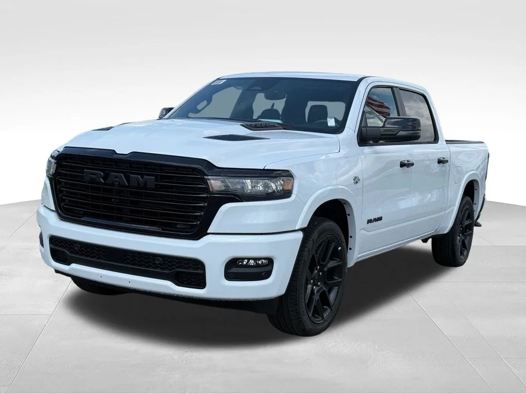 New 2026 Bright White Clear-Coat Exterior Paint RAM Laramie image 1