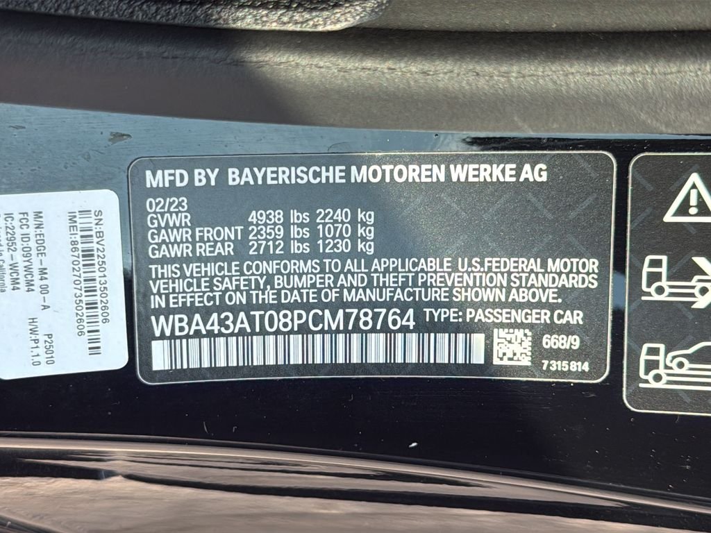 Used 2023 Black BMW 430i xDrive image 18