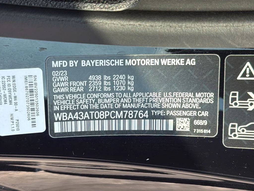 Used 2023 Black BMW 430i xDrive image 18