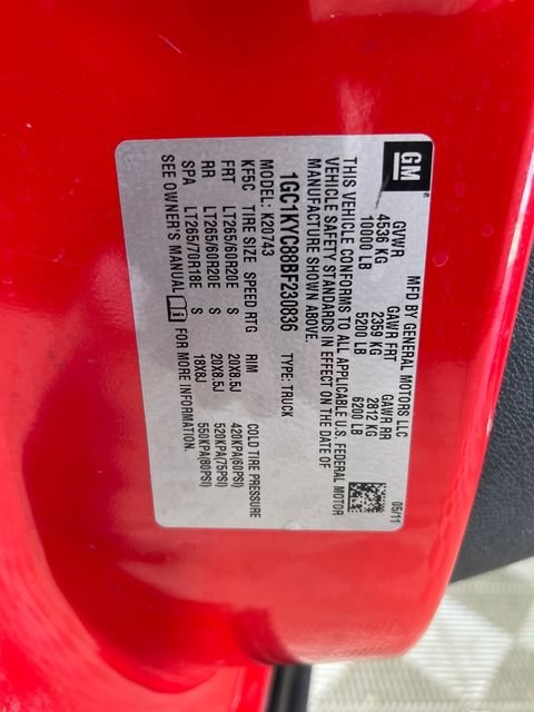 Used 2011 VICTORY RED Chevrolet LTZ image 25