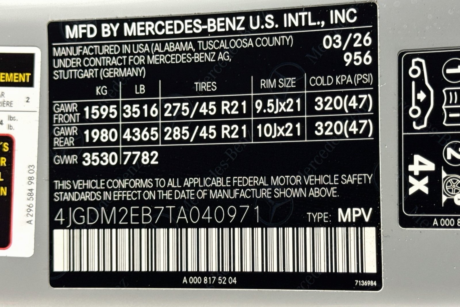 New 2026 MANUFAKTUR Alpine Grey Mercedes-Benz EQS 400 image 30