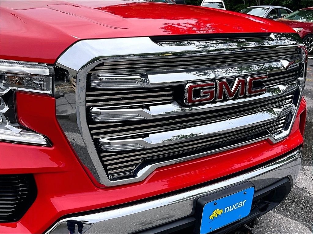 Used 2022 Cardinal Red GMC SLE image 32