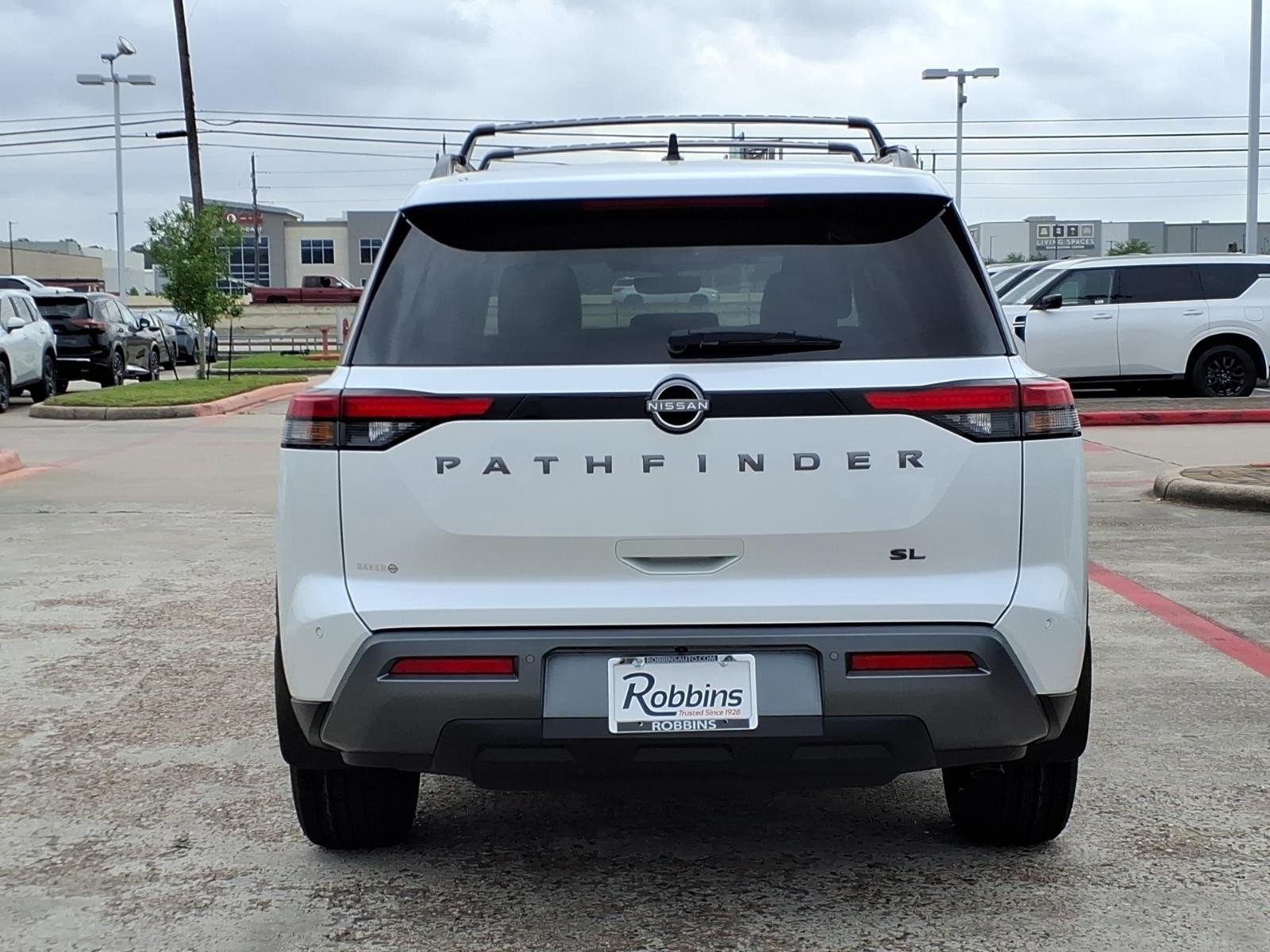 2026 Nissan Pathfinder SL White at Robbins Nissan