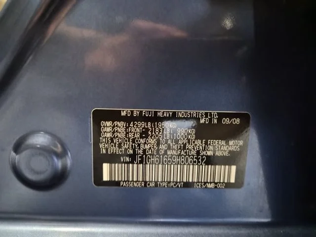 Used 2009 Blue Subaru 2.5i image 23