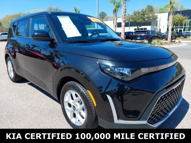 Used 2025 Black Kia LX image 2