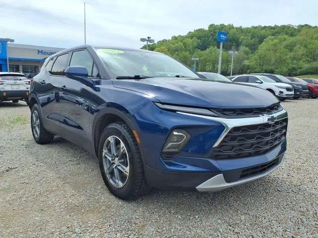 Used 2023 Blue Glow Metallic Chevrolet LT image 1