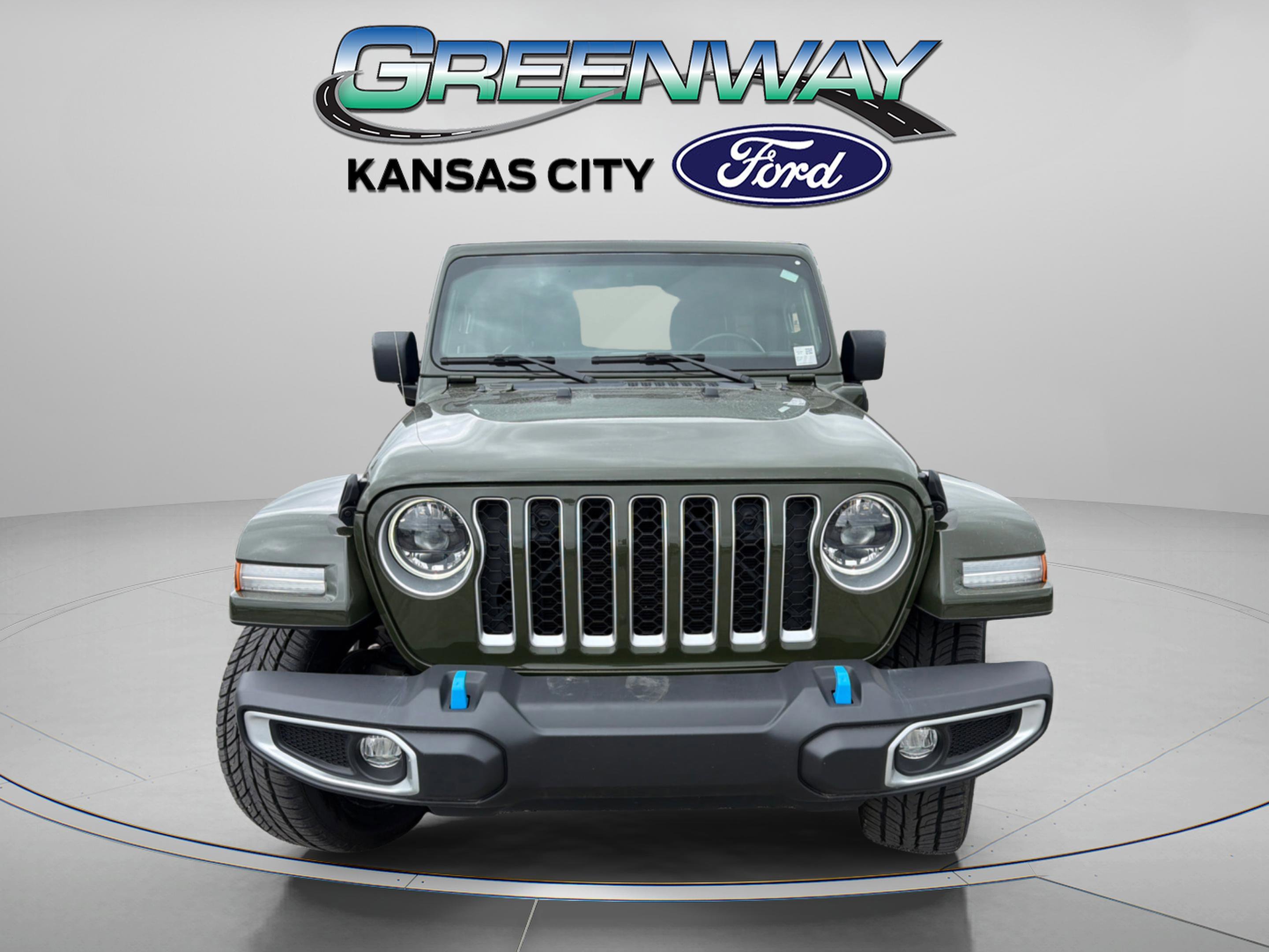Used 2023 Jeep Wrangler 4xe Sahara 4XE with VIN 1C4JJXP65PW516883 for sale in Kansas City