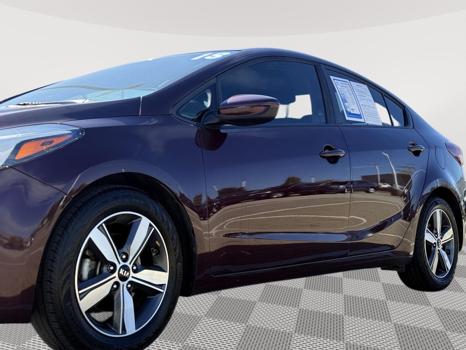 Used 2018 Garnet Red Kia LX image 8