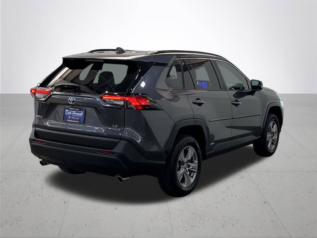 Used 2024 Magnetic Gray Metallic Toyota LE image 10
