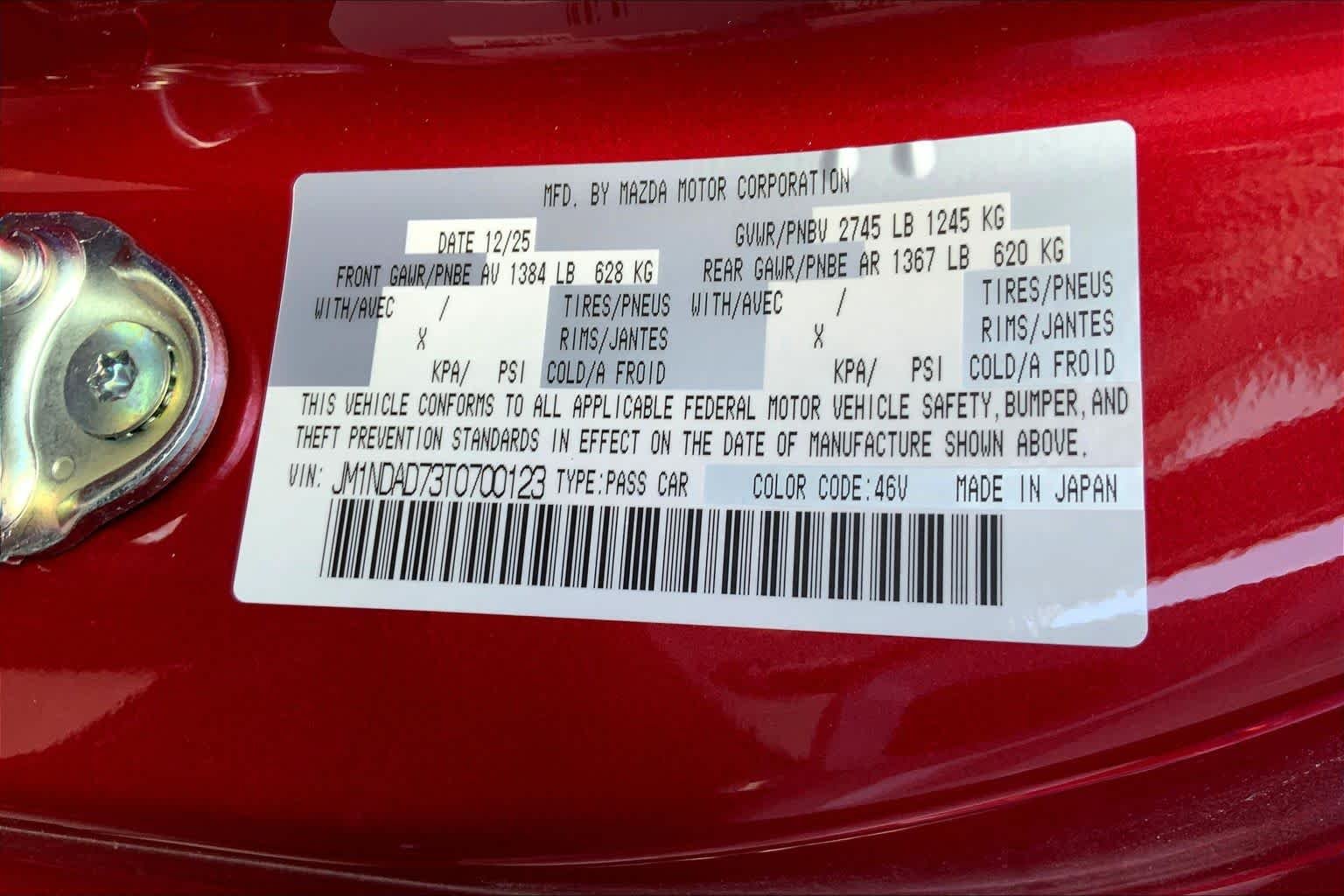 New 2026 Soul Red Crystal Metallic Mazda Grand Touring image 21