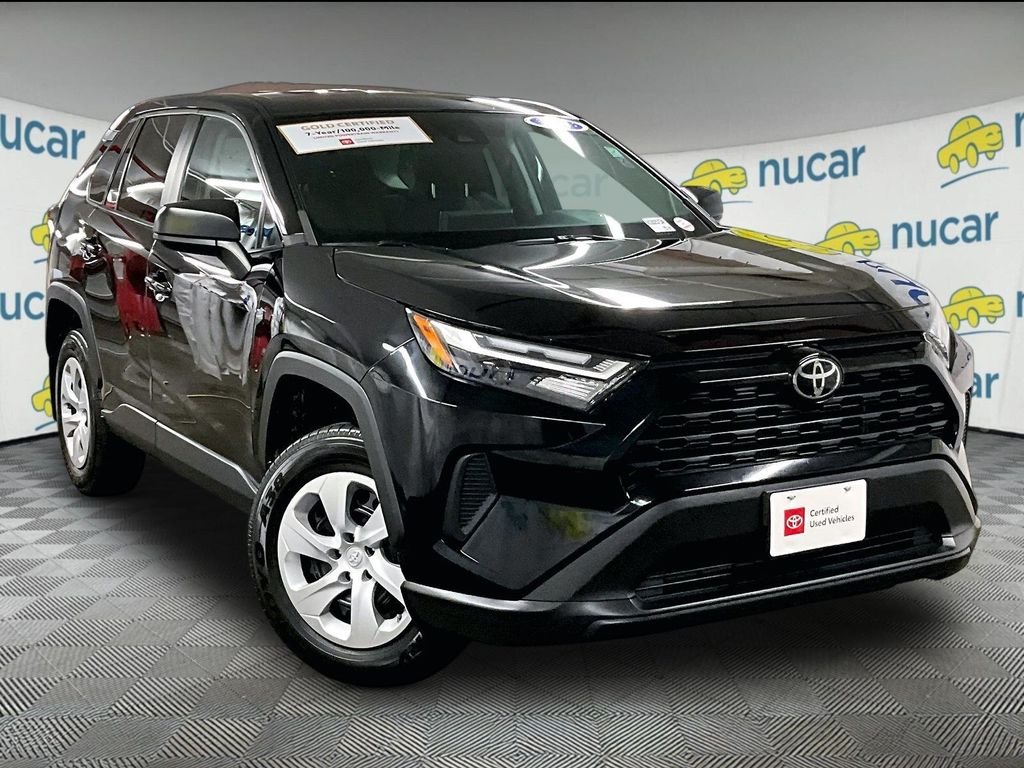 Certified Used 2023 Black Toyota LE image 1
