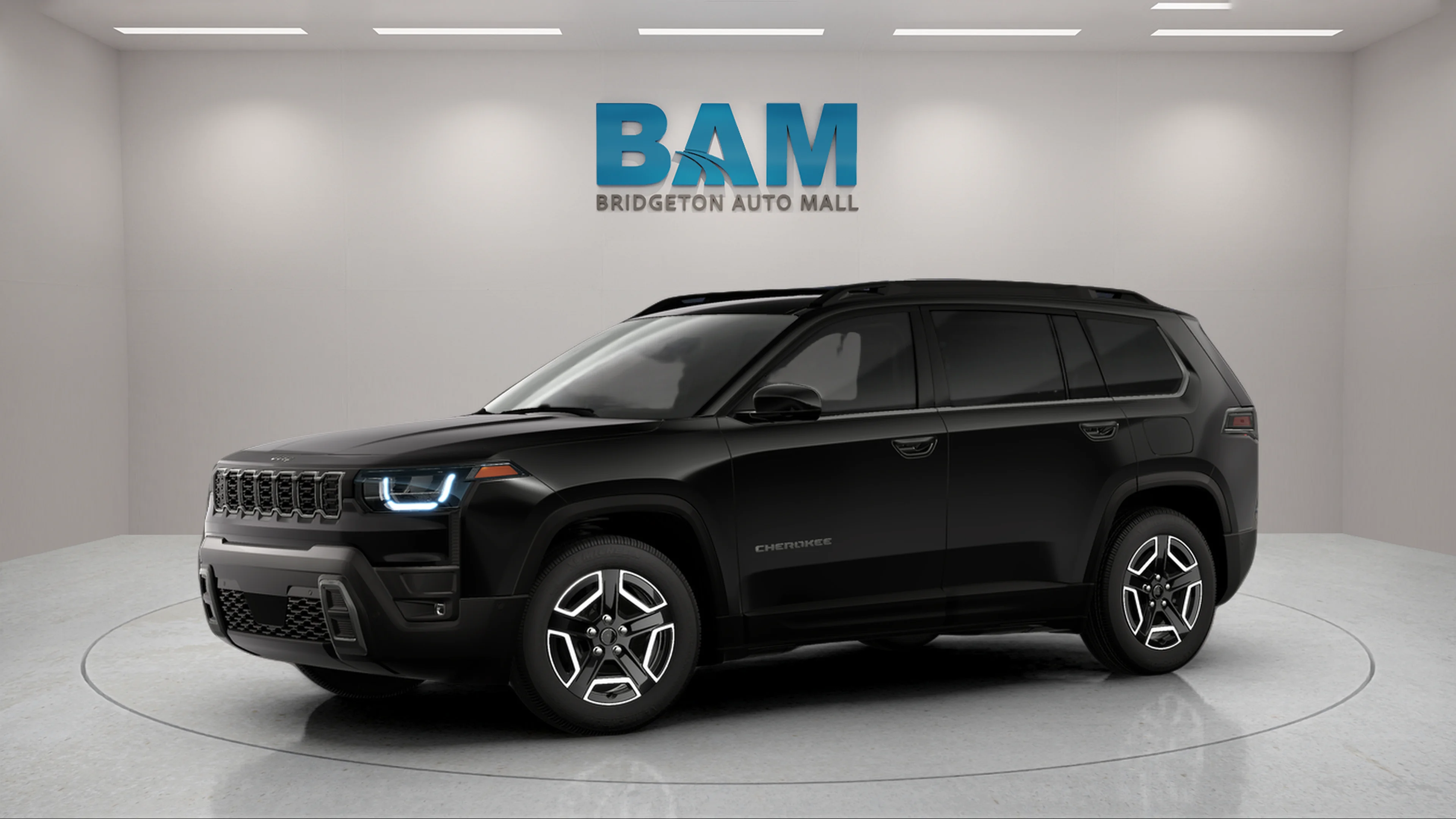 New 2026 Diamond Black Crystal Pearlcoat Jeep Laredo image 13