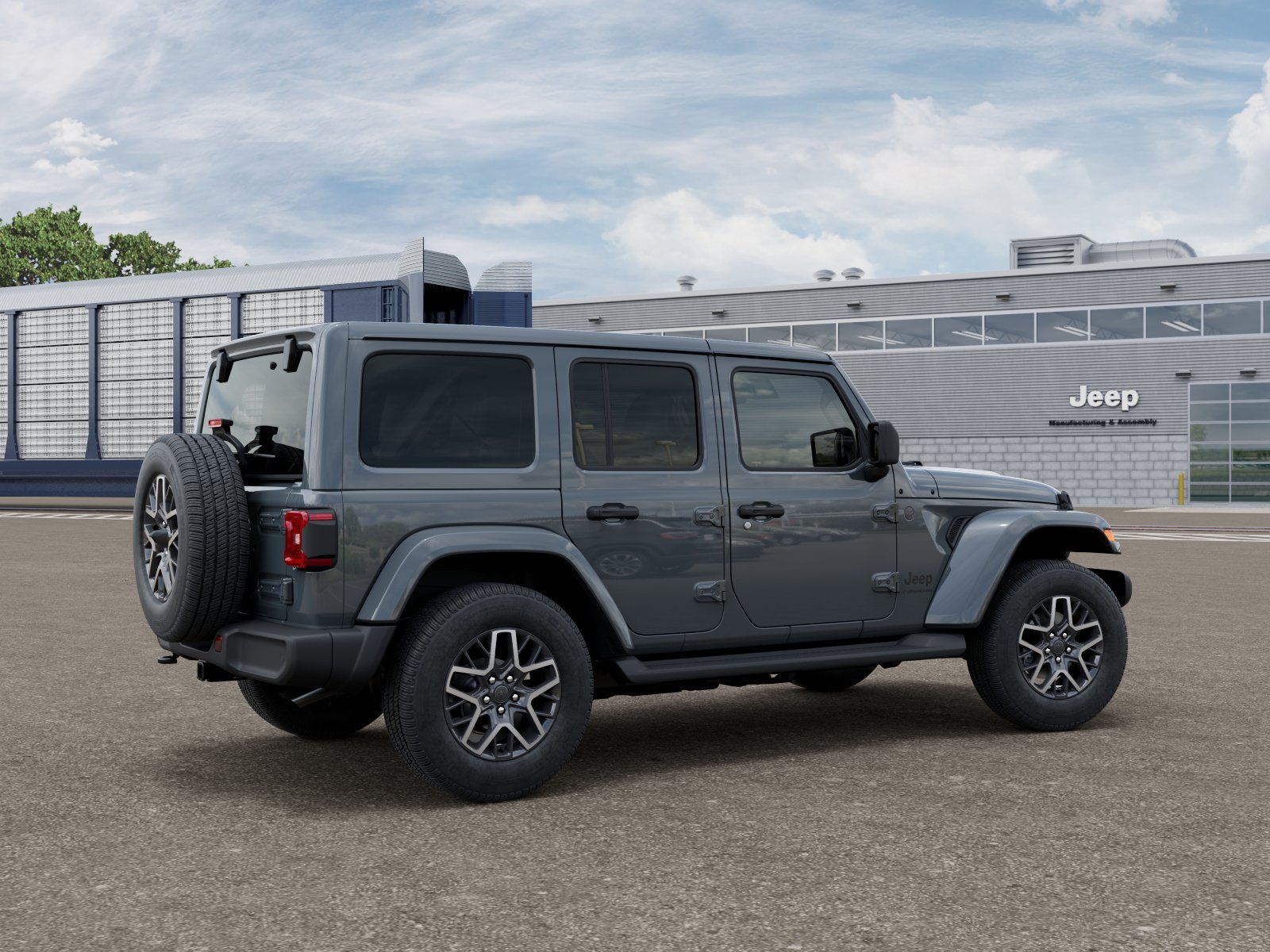 New 2026 Anvil Clear-Coat Exterior Paint Jeep Sahara image 2
