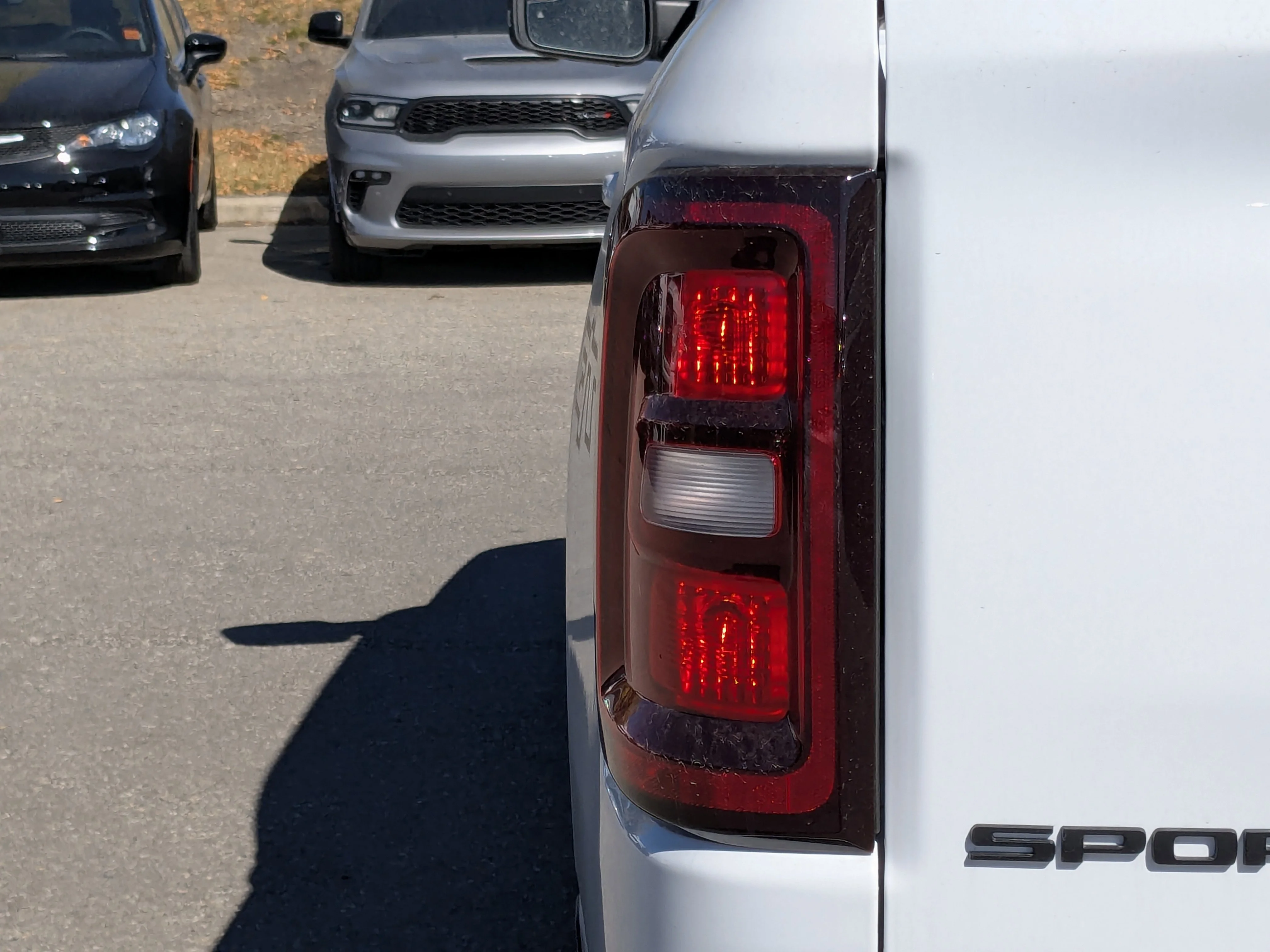 New 2025 White RAM Sport - - Night Edition - Level 1 Equip - Panoramic Sunroof & Tons more! image 11