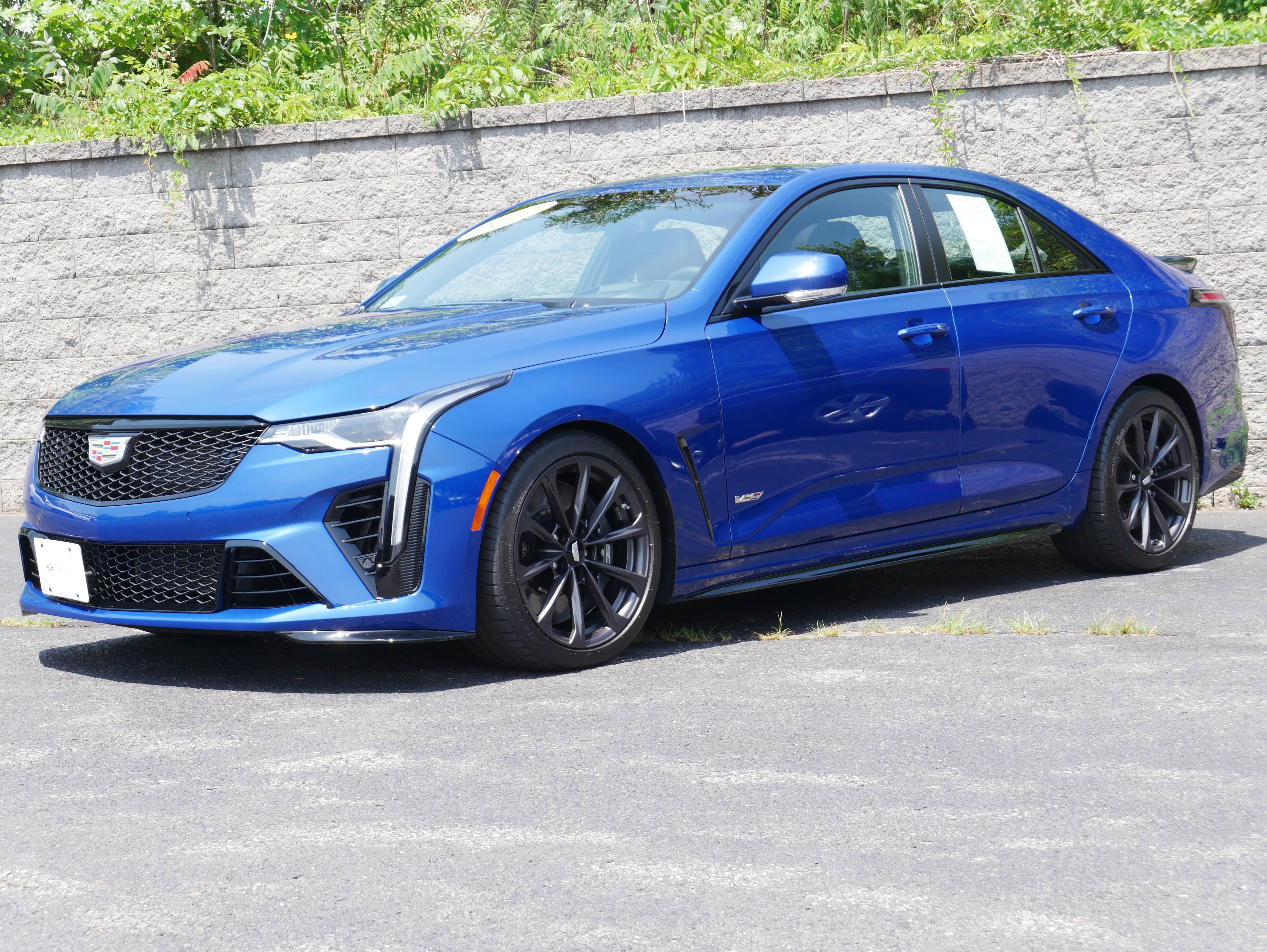 Used 2022 Wave Metallic Cadillac V-Series Blackwing image 1