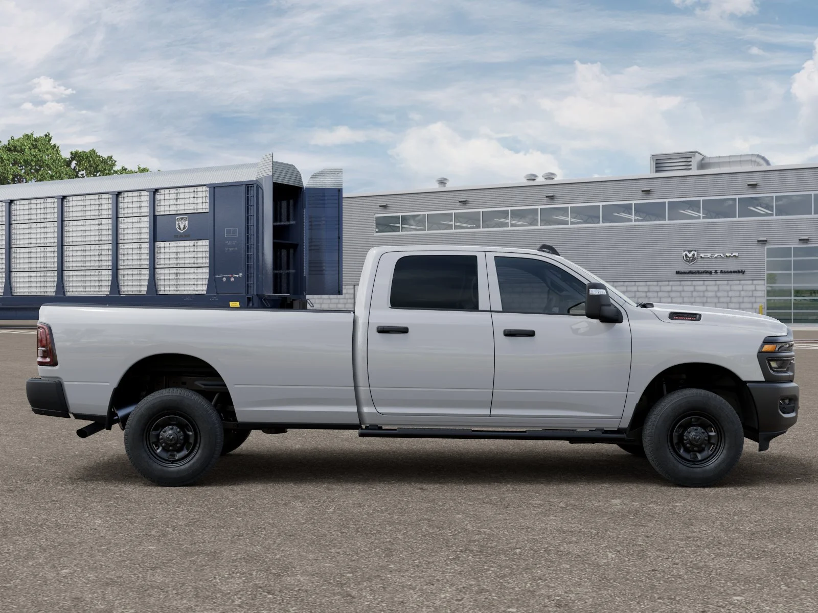 New 2026 Bright White Clear-Coat Exterior Paint RAM TRADESMAN image 12