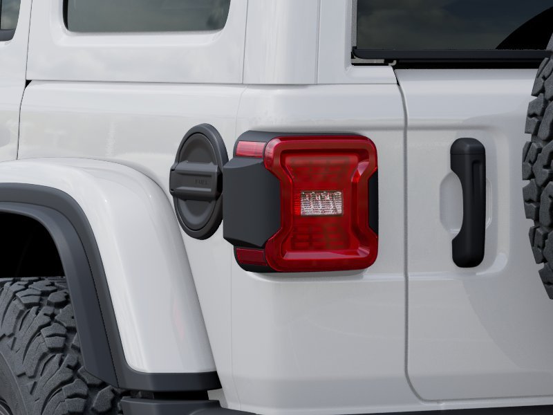 New 2027 Bright White Clear-Coat Paint Jeep Rubicon image 9