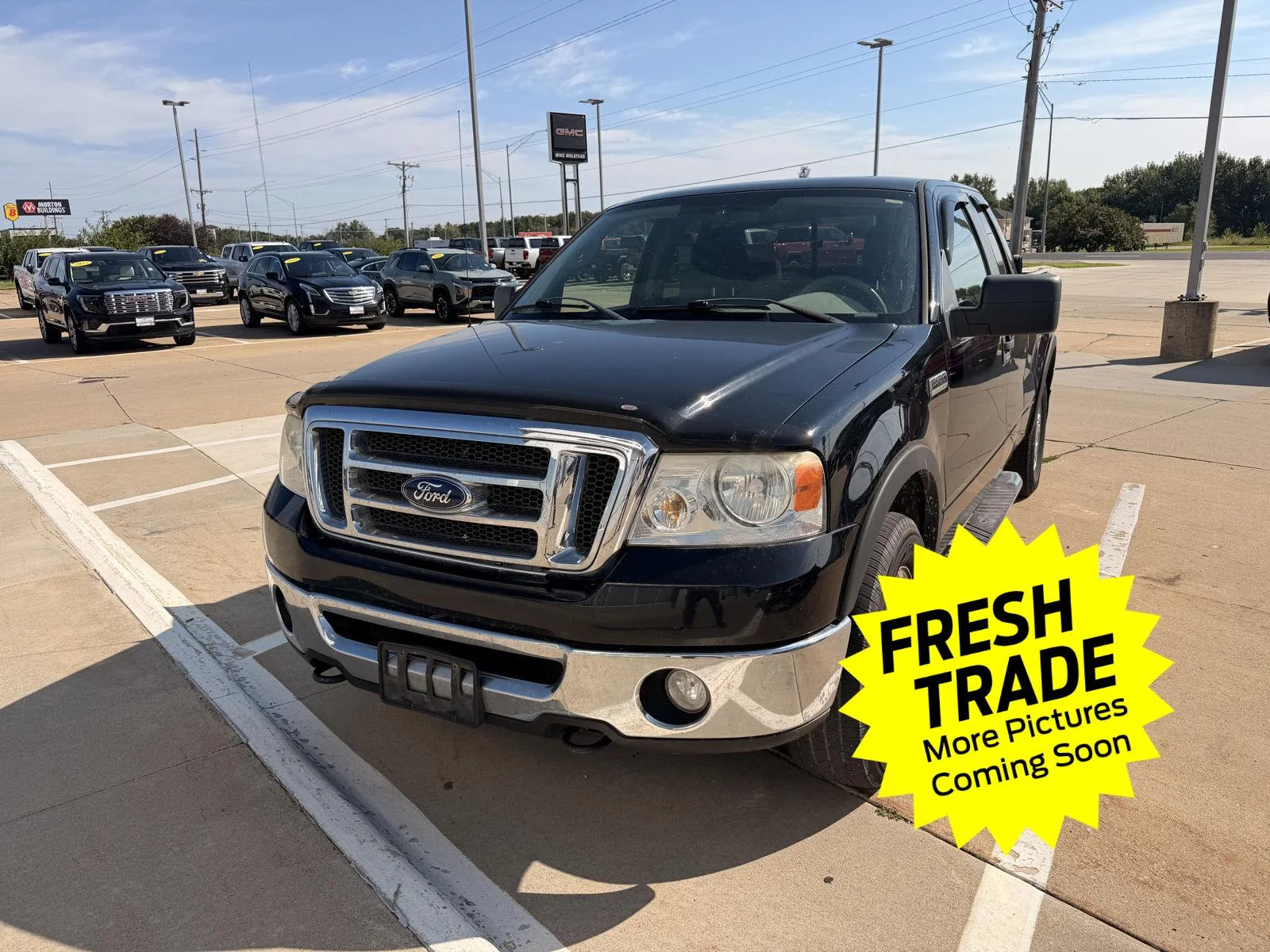 Used 2008 Ford F-150 XLT with VIN 1FTPX14V78FB50959 for sale in Charles City, IA