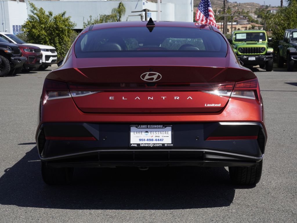 Certified Used 2024 Red Hyundai Limited image 4