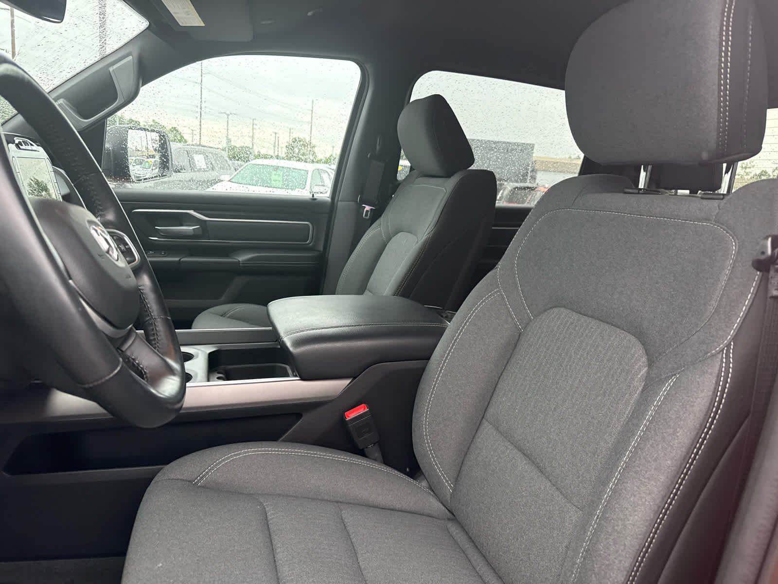 Used 2023 Flame Red Clearcoat Ram Big Horn image 10