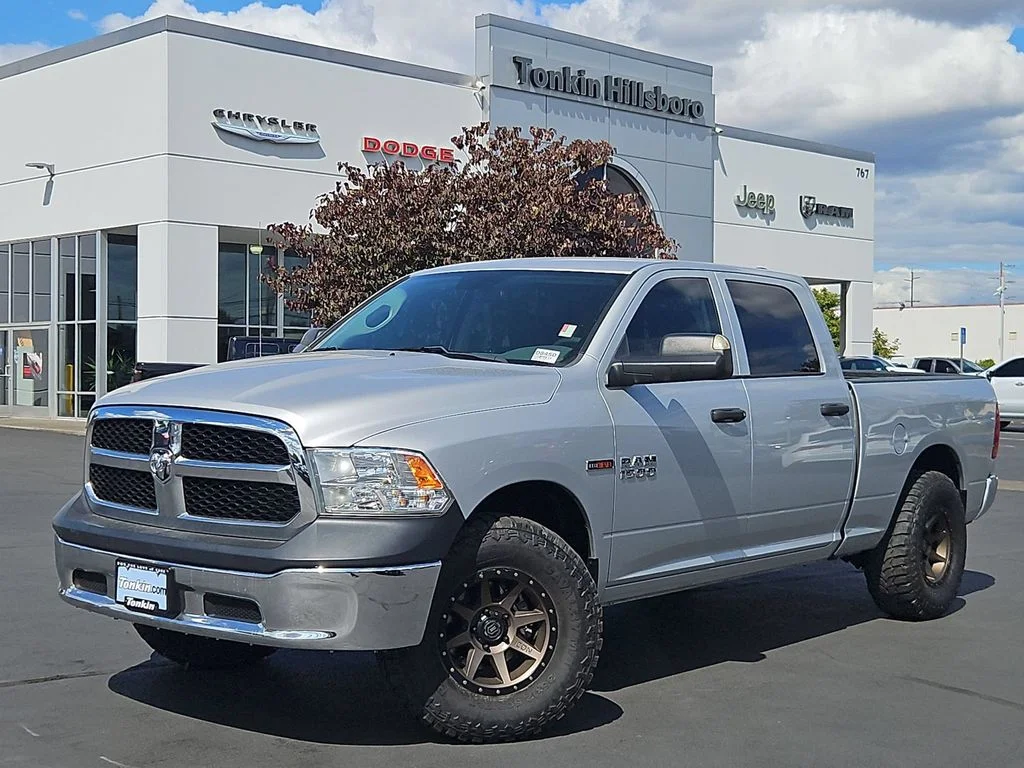 Used 2018 Bright Silver Clearcoat Metallic Ram Tradesman image 2