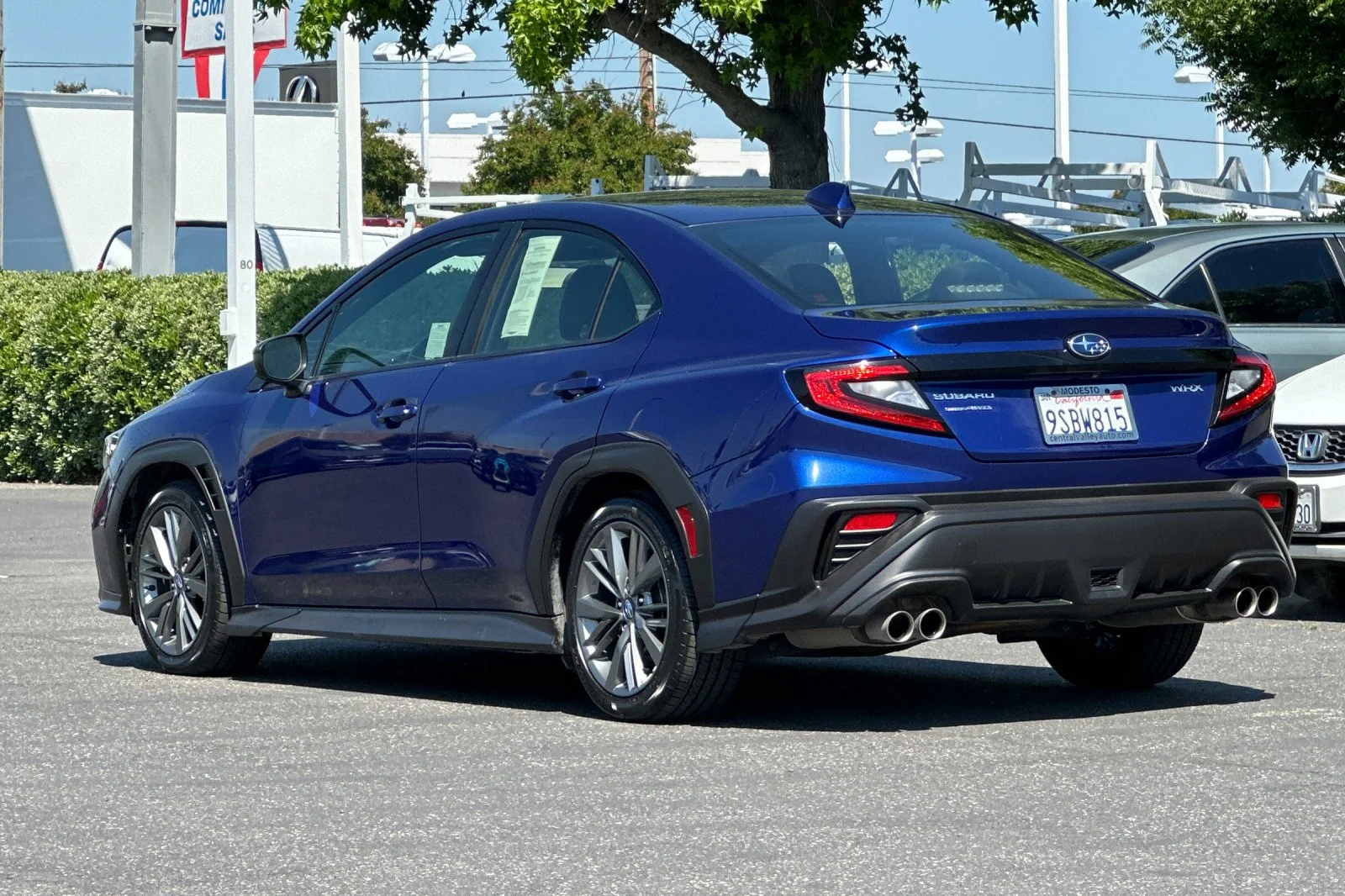 Used 2024 Sapphire Blue Pearl Subaru Base image 6