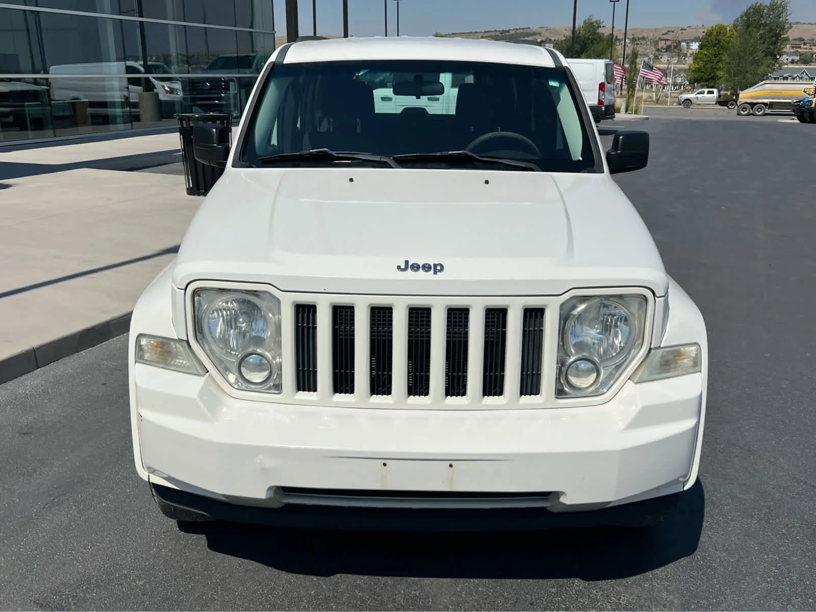 Used 2010 Stone White Clearcoat Jeep Sport image 3
