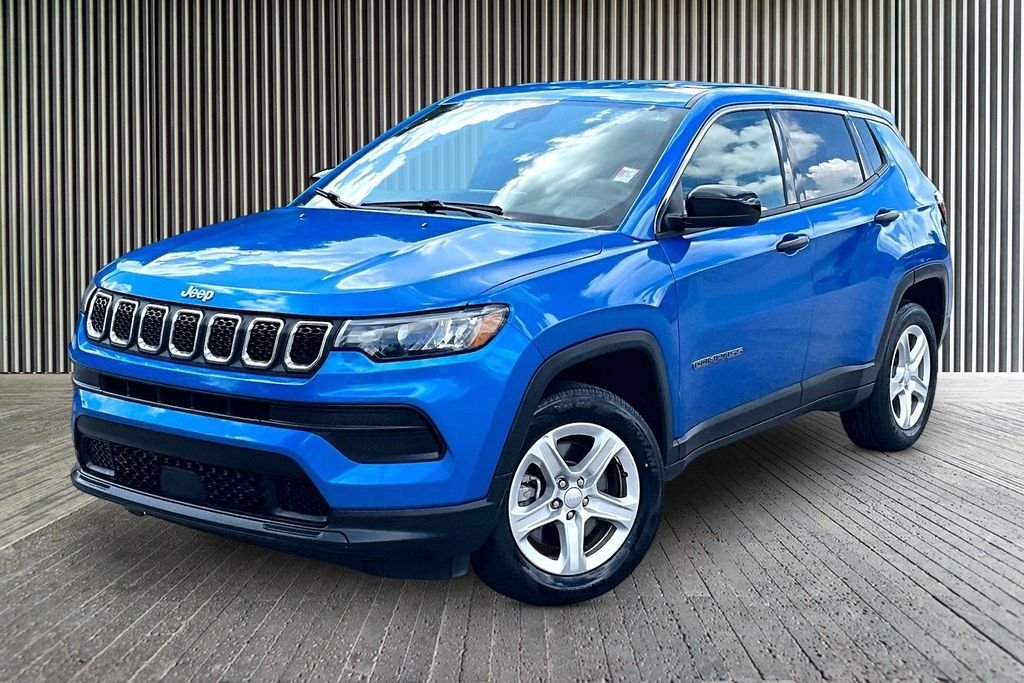 Used 2023 Blue Jeep Sport image 12