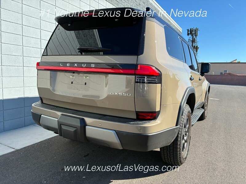 Used 2024 Black Lexus 550 Overtrail+ image 3