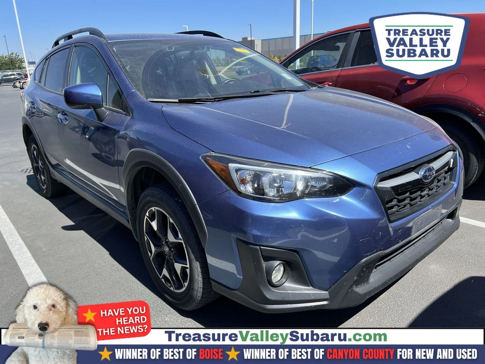 Used 2020 Blue Subaru Premium image 1