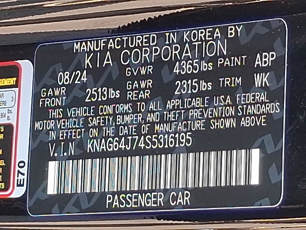 Certified Used 2025 Black Kia GT-Line image 27