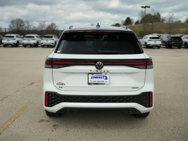New 2026 Opal White Pearl Volkswagen 2.0T SE R-Line Black image 6