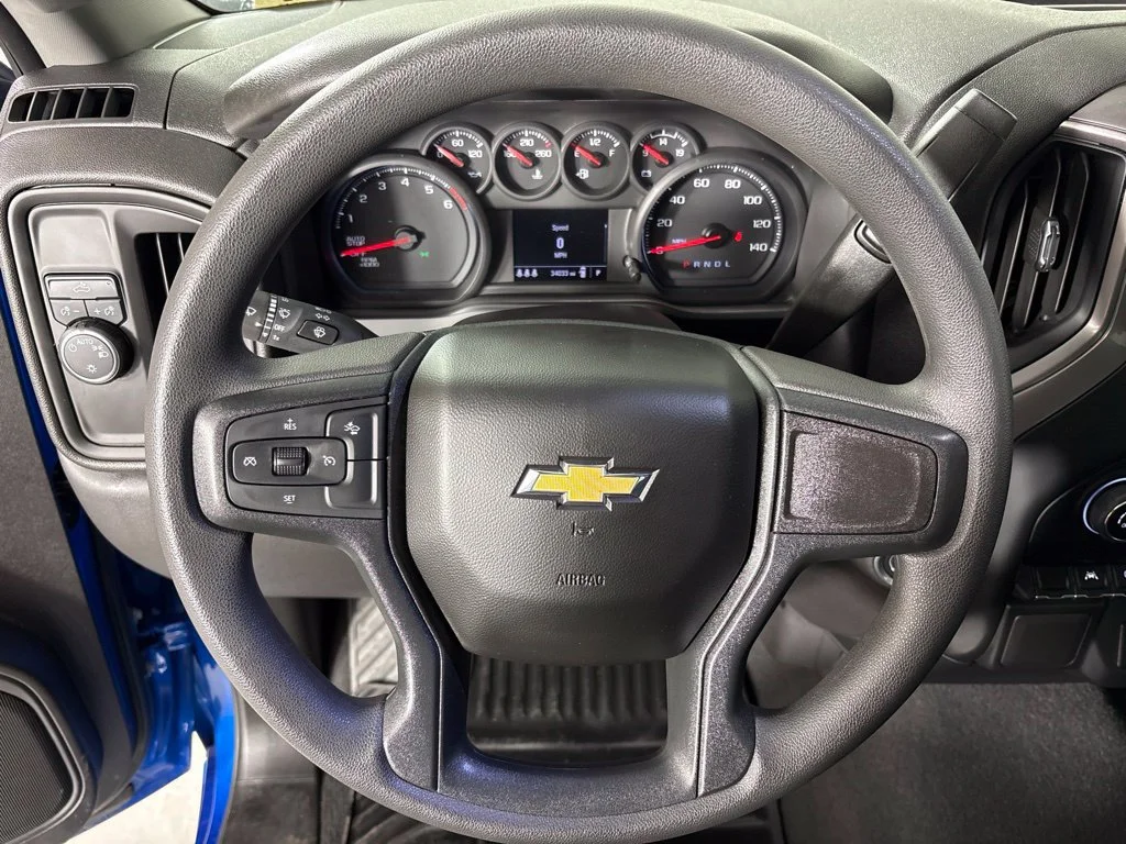 Certified Used 2024 Glacier Blue Metallic Chevrolet Custom image 33
