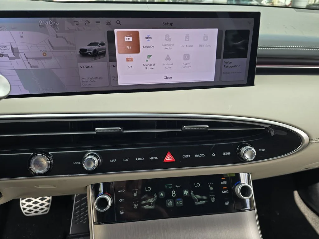 New 2027 White Genesis 3.5T Sport Prestige image 25