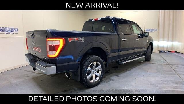 Certified Used 2022 Blue Metallic Ford Lariat image 50