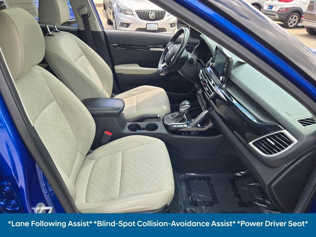 Used 2021 Blue Kia EX image 11