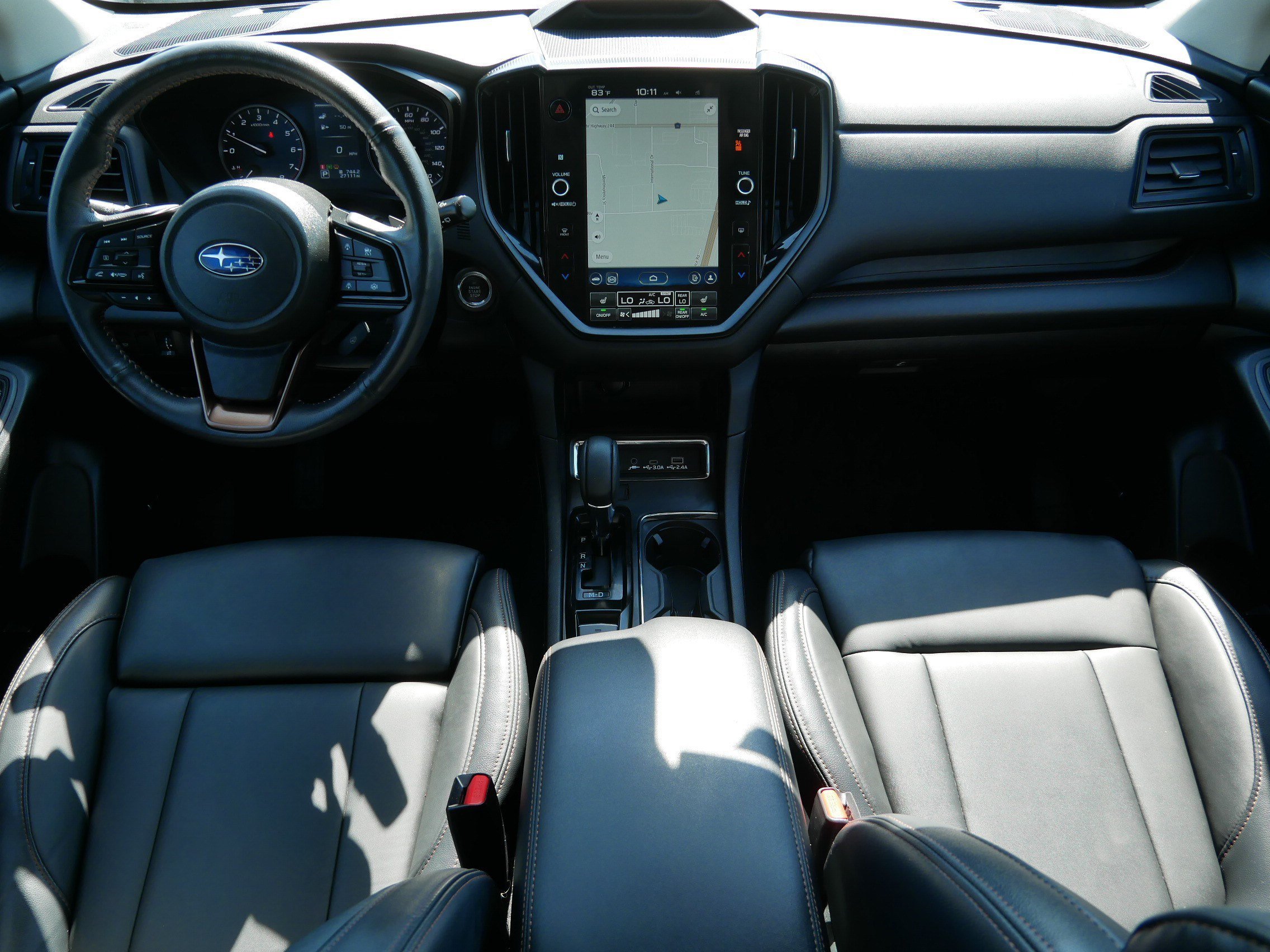 Used 2025 Crystal White Pearl Subaru Limited Bronze Edition image 10