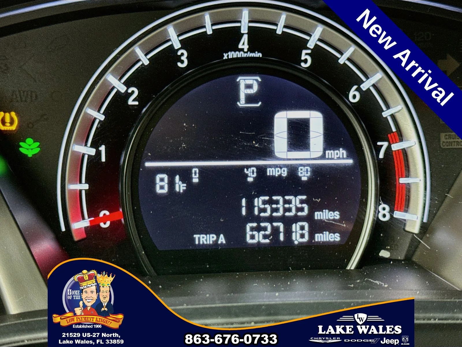 Used 2019 White Honda LX image 12