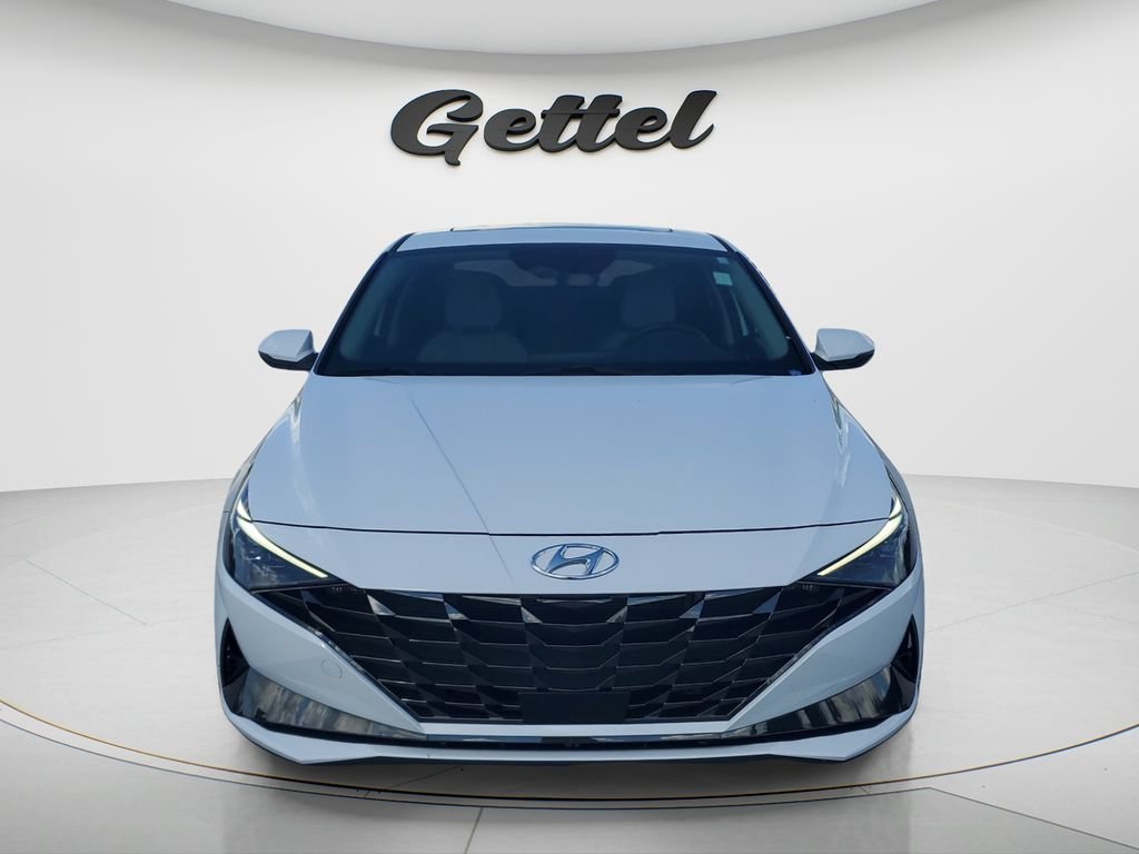 Used 2021 Hyundai Elantra Limited with VIN KMHLN4AJ7MU011374 for sale in Punta Gorda, FL