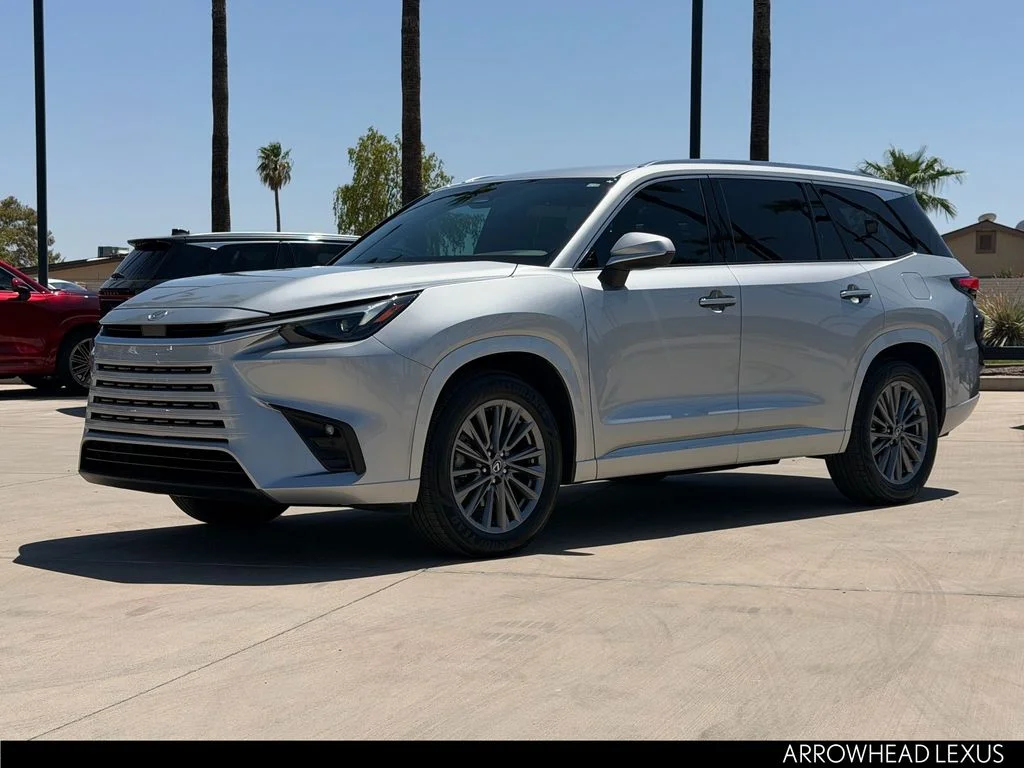 Certified Used 2025 Silver Lexus 350 image 2