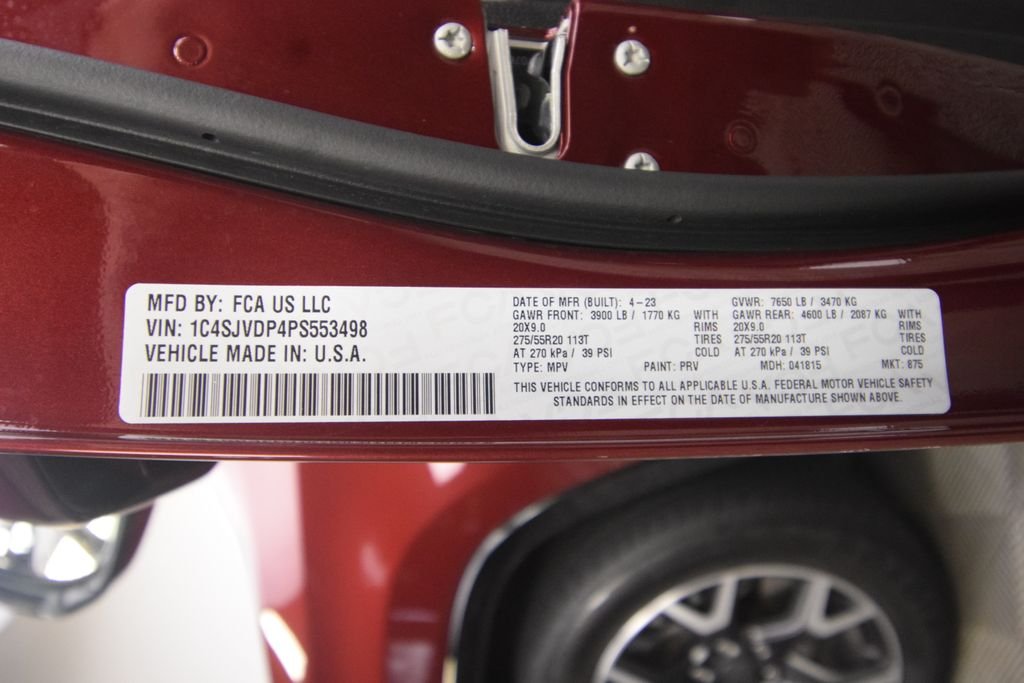 Used 2023 Red Jeep Series III image 25