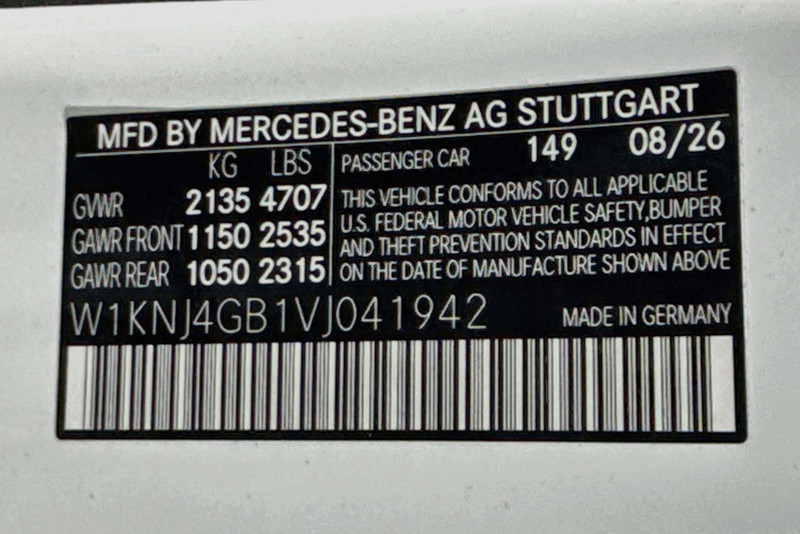 New 2027 Polar White Mercedes-Benz CLA 220 Hybrid image 26