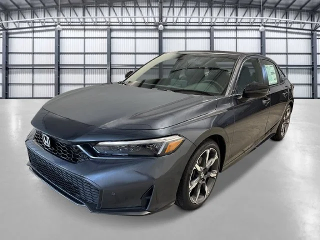 New 2026 Meteorite Gray Metallic Honda 2WD Sport Touring Hybrid image 1
