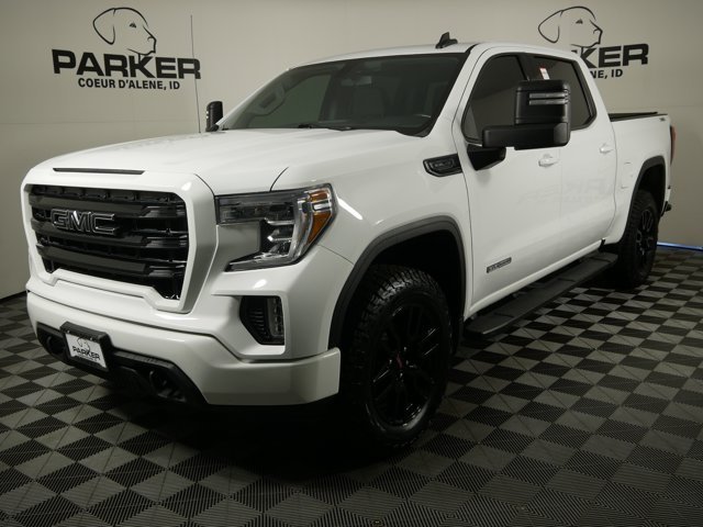 Used 2021 Summit White GMC Crew Cab Elevation w/ X31 Off-Road Pkg image 1