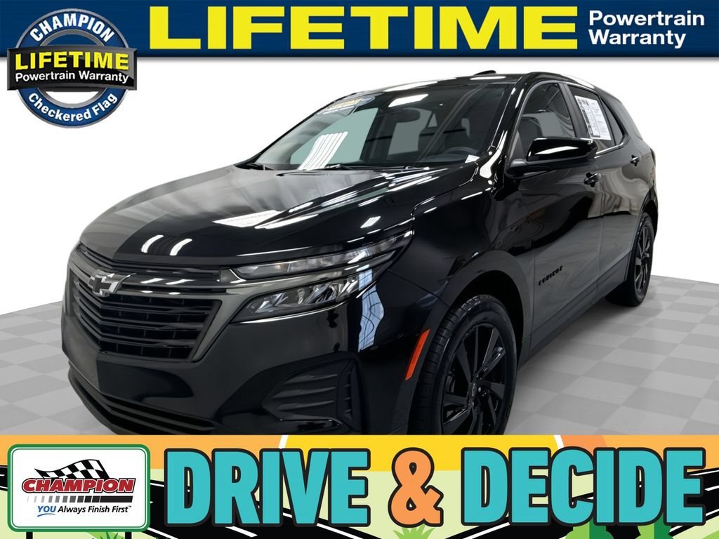 Certified Used 2024 Mosaic Black Metallic Chevrolet LS image 1